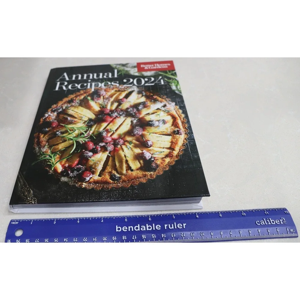 Better Homes & Gardens Annual Recipes 2024 Hardcover Cookbook 200+ Recipes